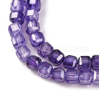 Бусины из кубического циркония ZIRC-P109-01B-04-1