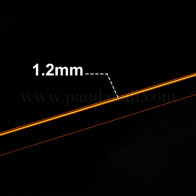 Матовый круглый алюминиевый провод AW-BC0003-30C-1.2mm-1