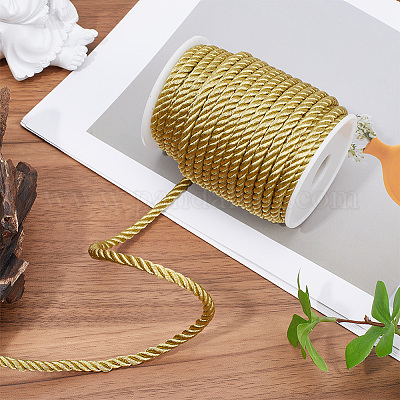 20 ярд двухслойного хлопкового шнура OCOR-WH0086-16B-1