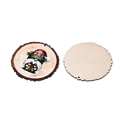 Рождественский гном с односторонним УФ-отпечатком WOOD-N020-42-1