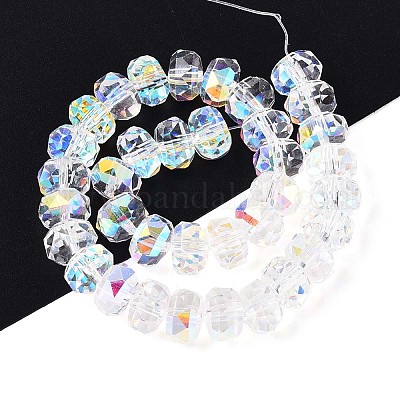 Гальванизируйте прозрачное стекло бисер нитей EGLA-N022-04A-D21-1