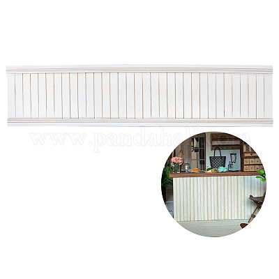 Стена кукольного домика из березовой и тополевой фанеры DIY-WH0591-120B-1