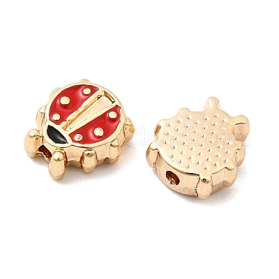 Латунь эмаль бисера&nbsp;KK-A277-18G-1