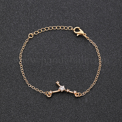 12 браслет созвездия сплава со стразами WG43B2B-09-1