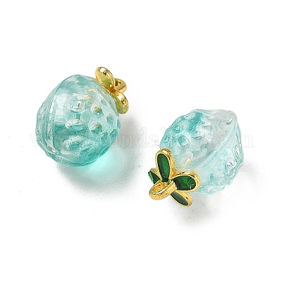 Прозрачные стеклянные подвески GLAA-P072-03G-06-1