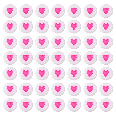 Непрозрачные акриловые бусины X1-MACR-N008-57F-1