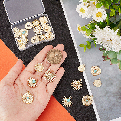 Подвески из цинкового сплава PALLOY-AR0001-32-1