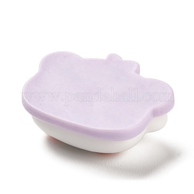 Кабошоны из непрозрачной смолы на тему животных RESI-E048-01A-1