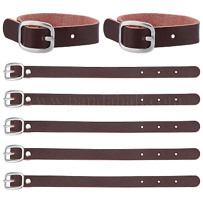 Ремешок для часов из воловьей кожи AJEW-WH0258-251B-1