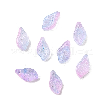 Стеклянные бусины GLAA-D303-08F-1