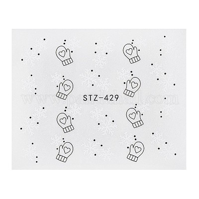 Рождественские наклейки для ногтей MRMJ-Q042-429-1