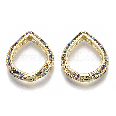 Латунные кольца из микро-паве циркония ZIRC-S066-036A-NF-1