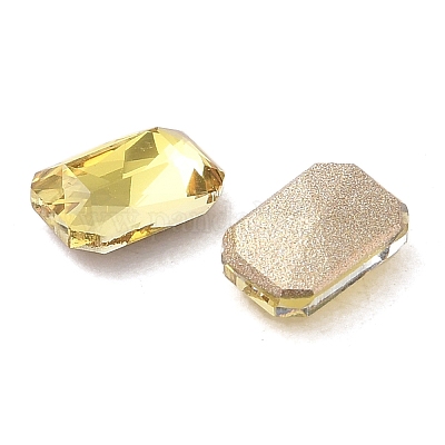 Cabochons de strass en verre&nbsp;RGLA-P037-04A-D226-1