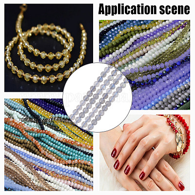 2 нити натуральных бусин лабрадорита нити G-GO0001-65-1