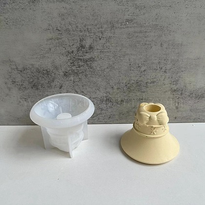 Stampo a forma di stella di Natale, stampi in silicone a forma di stella, in resina siliconica, decorazione da scrivania, stampo per la creazione di candele