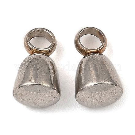 201 Stainless Steel Tail Chain Drop Charms STAS-D061-04A-P-1