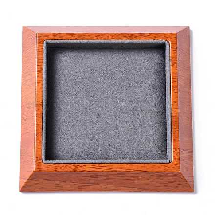 Квадратный деревянный поднос для выставок браслетов ювелирных изделий pesentation ODIS-P008-18A-1
