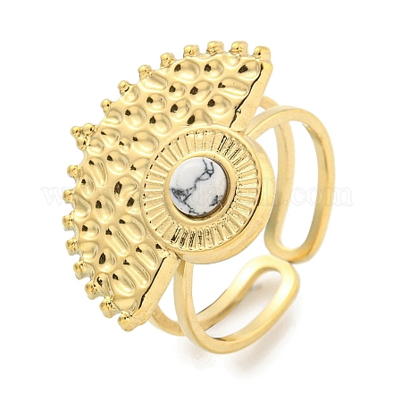 Ионное покрытие (ip) 304 нержавеющая сталь синтетические бирюзовые манжеты кольца G-Z056-02G-02-1