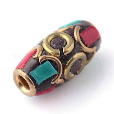 Handmade Indonesia Beads IPDL-S051-194-1