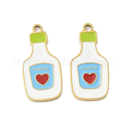 Подвески из нержавеющей стали 304 с эмалью STAS-G360-04G-06-1