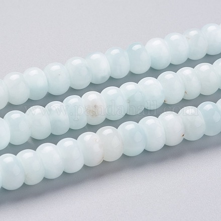 Chapelets de perles en pierre de lune naturelle G-F688-02B-1