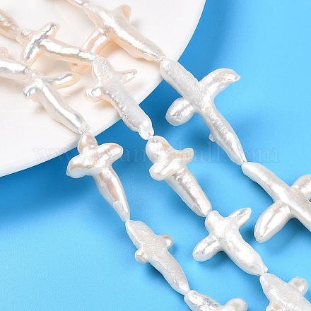 Природные Кеши жемчуг пряди PEAR-S020-M04-1