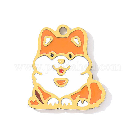 Подвески из эмалированной нержавеющей стали 304 STAS-OY001-99G-1