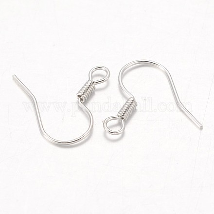 Crochets de boucles d'oreilles en fer X-E133-NF-1