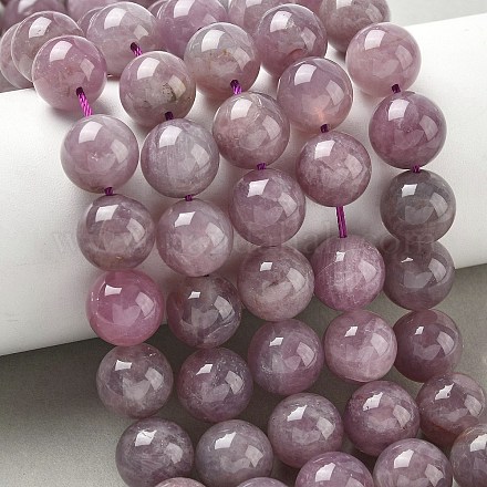 Природного розового кварца нитей бисера G-Z115-C02-12mm-1