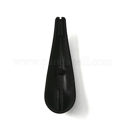 Épaulettes de cintre en plastique abs AJEW-WH0307-57-1