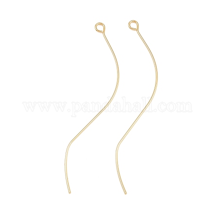 Латунная фурнитура для серег KK-A274-17B-G-1