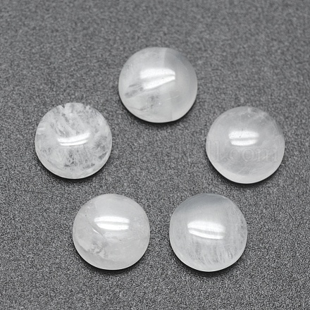 Cabochons en cristal de quartz naturel G-E492-H-09-1