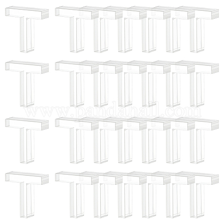 24 шт. акриловые штифты-скобы в виде сот FIND-BC0013-60C-1