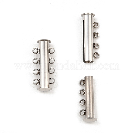 Не тускнеющие однорядные застежки-слайдеры из нержавеющей стали 304 STAS-H402-35P-01-1