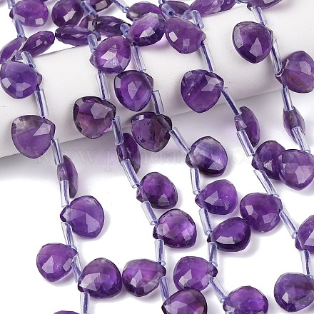 Natürlichen Amethyst Perlen Stränge&nbsp;G-L654-L01-01-1