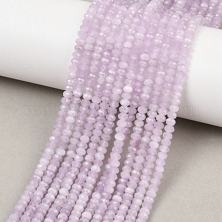 Природные кунцит бисер нитей&nbsp;G-B175-A11-2x4mm-1