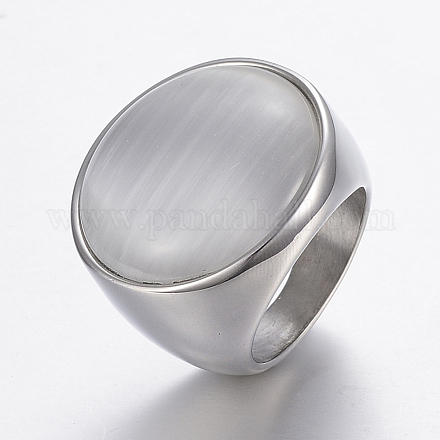 304 Stainless Steel Wide Band Rings RJEW-H125-82P-16mm-1