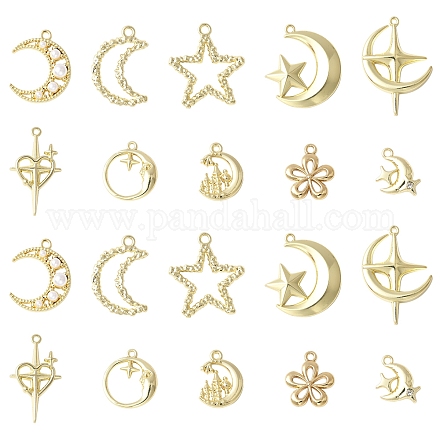 Подвески из сплава 20 шт. FIND-FS0003-07-1