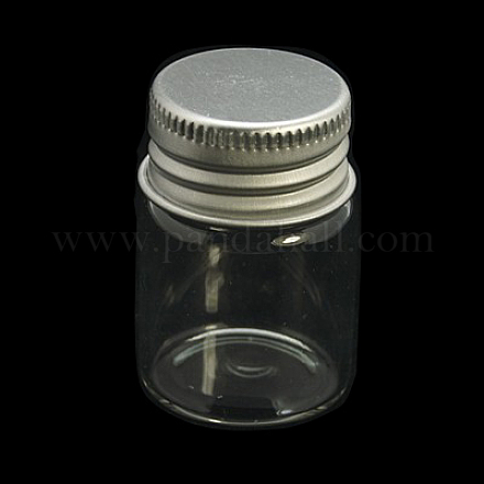 Glass Jar Glass Bottle for Bead Containers X-CON-E001-51x27mm-1