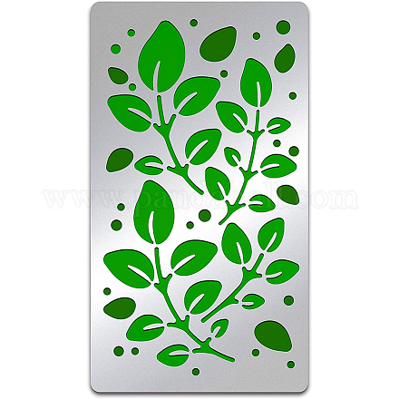 Stencil per dipingere foglie benecreat DIY-WH0242-234-1