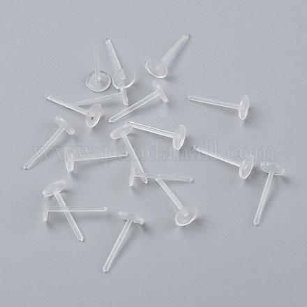 Accessoires de boucles d'oreilles en plastique écologiques KY-F009-08-B-1