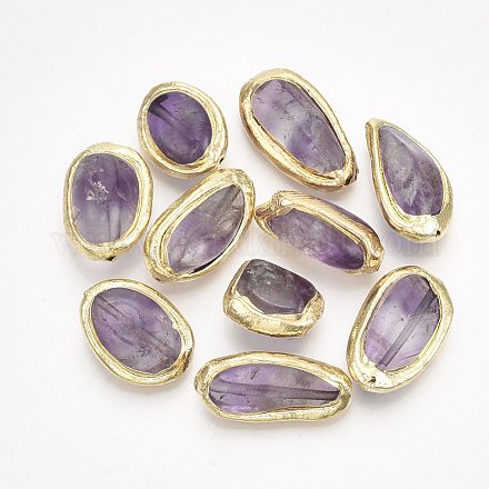 Natural Amethyst Beads G-T120-03A-1