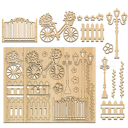 Деревянные стружечные доски DIY-WH0548-006-1