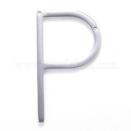 304 Stainless Steel Letter Links STAS-F056-P-01P-1