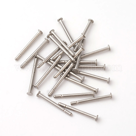 304 Stainless Steel Flat Head Pins STAS-F192-022P-03-1