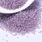 MIYUKI Delica Beads, Cylinder, Japanese Seed Beads, 11/0, (DB1482) Transparent Light Rose Luster, 1.3x1.6mm, Hole: 0.8mm, about 20000pcs/bag, 100g/bag
