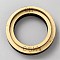 Wooden & Carbon Steel Leather Die Cutting Mold, Leather Crafts Tool, Ring, 102x24mm
