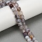 Natural Botswana Agate Beads Strands, Faceted, Cube, 6.5~7.5x6.5~7.5x6.5~7.5mm, Hole: 1mm, about 56pcs/strand, 15.55''(39.5cm)