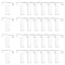 24Pcs Acrylic Craft Honeycomb Dowel Pins, Laser Engraving Machine Accessories, Letter T, 24.5x25x8mm