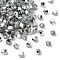 Preciosa® Crystal Beads, Czech Crystal, Bicone(451 69 302 Rondelle), 00030 270 Labrador, 4mm, Hole: 0.8mm